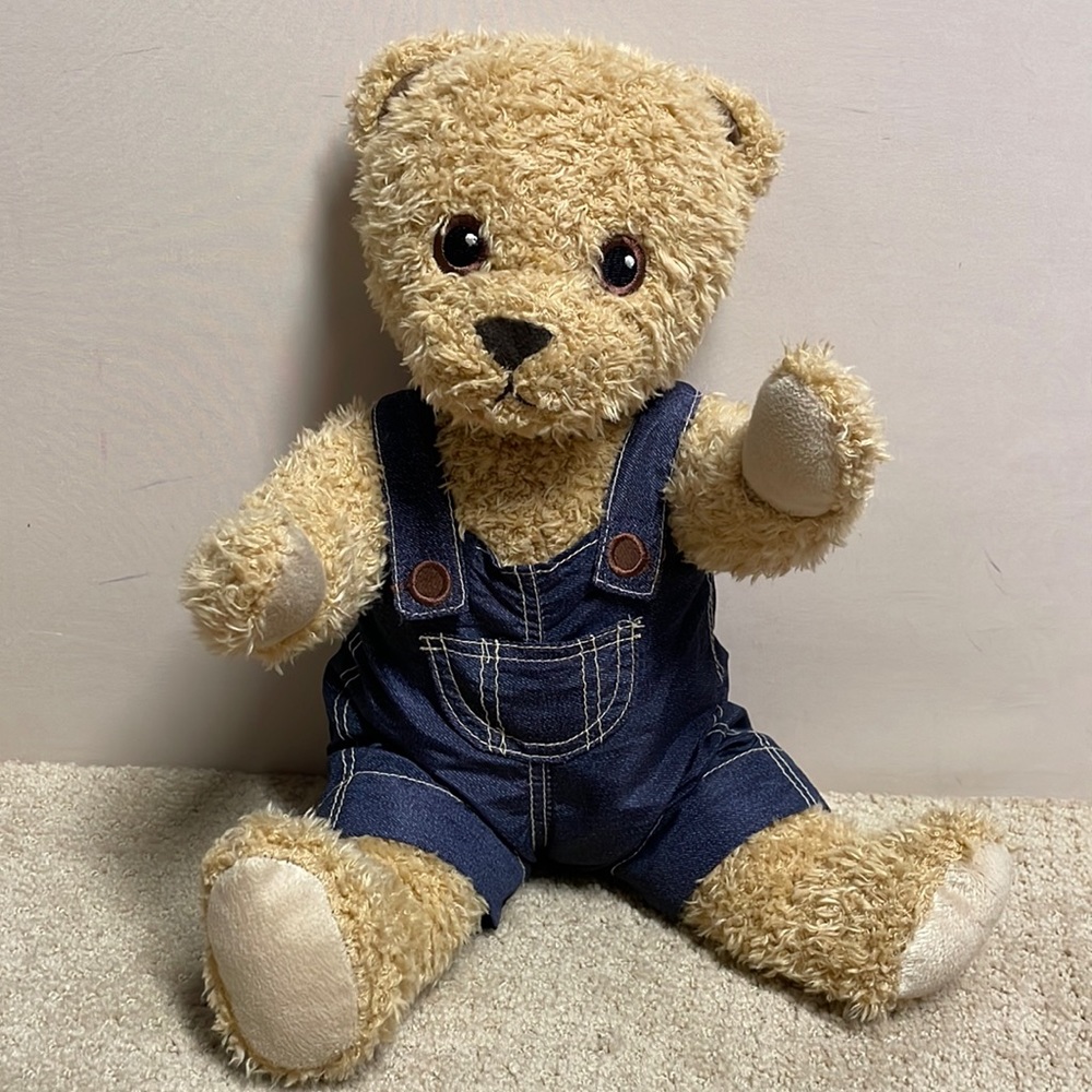 Stuffed Bear. Both arms and legs rotate (like old fashioned teddy bears). EUC